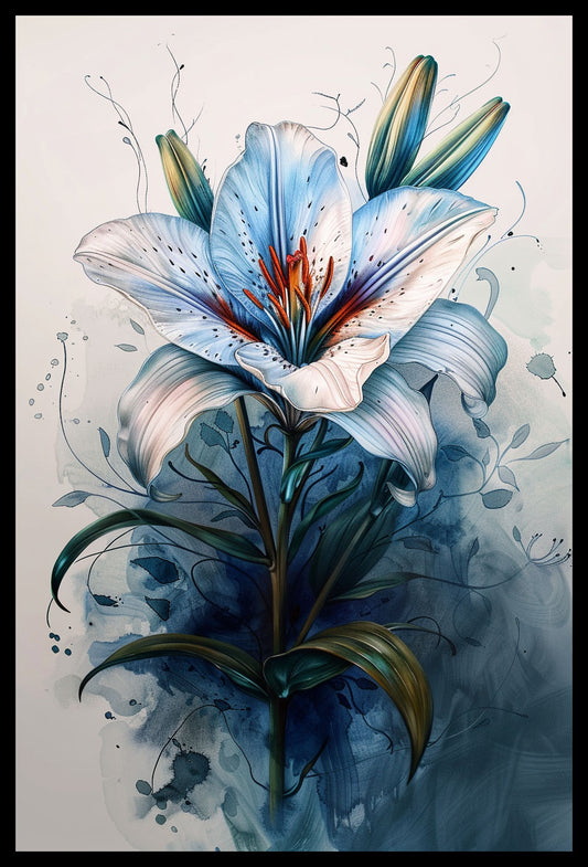 Ethereal Blue Lily