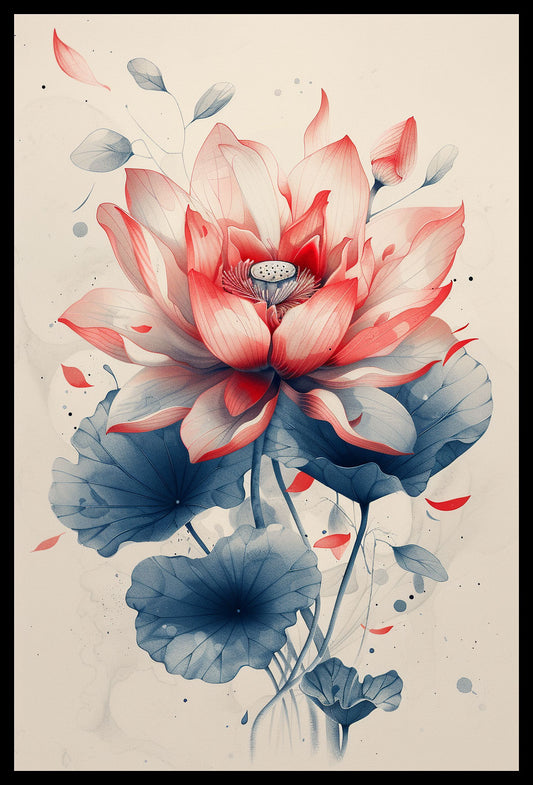 Graceful Lotus Blossom